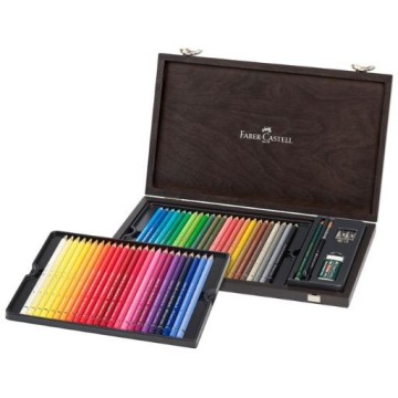 FABER-CASTELL ALBRECHT DÜRER 48 MATITE ACQUERELLABILI IN ASTUCCIO DI LEGNO