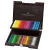 FABER-CASTELL POLYCHROMOS COLOURED PENCILS WOODEN BOX SET OF 72
