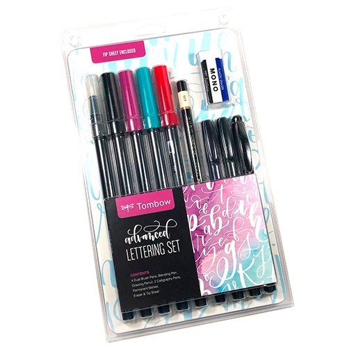 TOMBOW SET LETTERING AVANCED - ESTUCHE DE CALIGRAFÍA AVANZADO