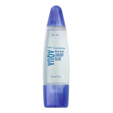 TOMBOW AQUA ADESIVO LIQUIDO ERGONOMICO A DOPPIA PUNTA