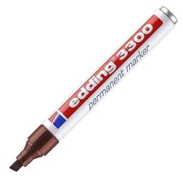 EDDING 3300 PERMANENT MARKER WITH CHISEL NIB