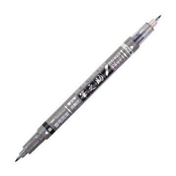 TOMBOW FUDENOSUKE TWIN - PENNARELLO BICOLORE A DOPPIA PUNTA FLESSIBILE