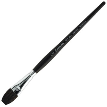 ESCODA ÚLTIMO PENNELLO PIATTO FIBRA TENDO MANICO CORTO SERIE 1524