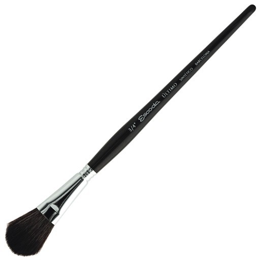 ESCODA ÚLTIMO PENNELLO PIATTO OVALE MANICO CORTO SERIE 1528