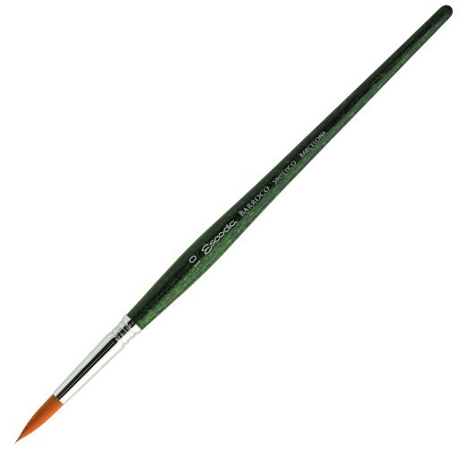 ESCODA BARROCO RUNDPINSEL KURZER STIEL SERIE 1410