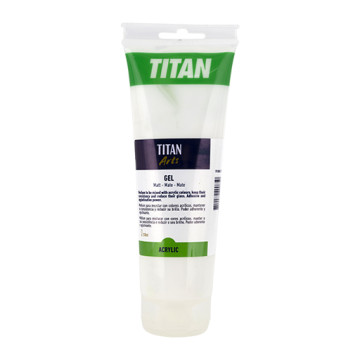 TITAN ARTS MATT GEL - GEL ACRILICO OPACO