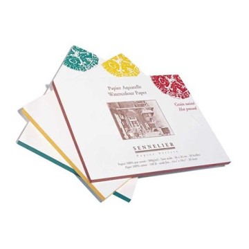 SENNELIER BLOCCO PER ACQUERELLO 100% COTONE 300 G