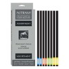 NITRAM SET OF 8 ASSORTED CHARCOAL STICKS