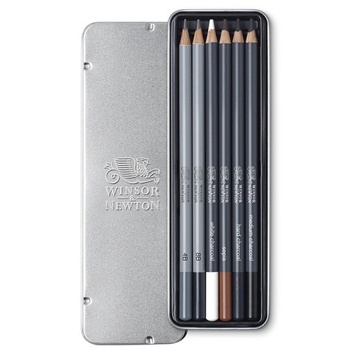WINSOR & NEWTON STUDIO COLLECTION SETS CRAYONS POUR DESSIN ET CROQUIS