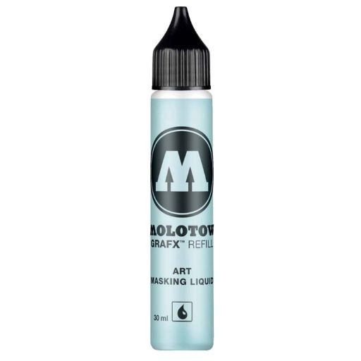 MOLOTOW GRAFX ART MASKING LIQUID REFILL NACHFÜLLFLASCHE MIT MASKIERFLÜSSIGKEIT