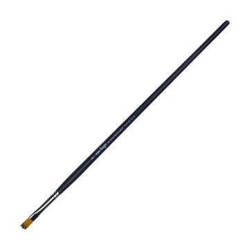 VAN GOGH PENNELLO PIATTO A FORMA ZIG ZAG FIBRA SELEZIONATA MANICO LUNGO SERIE 305
