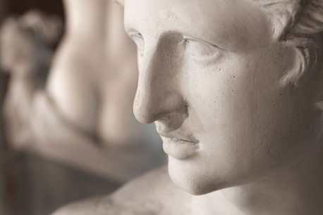 Figure in gesso