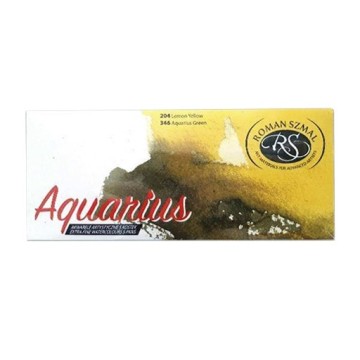 ROMAN SZMAL AQUARIUS ACQUERELLI IN SCATOLA DI CARTONE 5 GODET INTERI