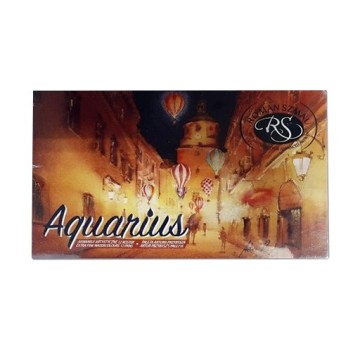 ROMAN SZMAL AQUARIUS ACQUERELLI IN SCATOLA EDIZIONE ARTUR PRZYBYSZ - 12 GODET INTERI