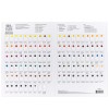 WINSOR & NEWTON NUANCIERS AQUARELLE PROFESSIONAL DOT CARDS