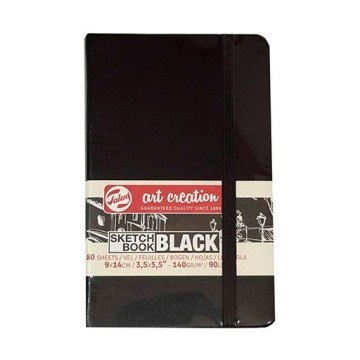 ART CREATION SKETCH BOOK BLACK - TACCUINO FOGLI NERE