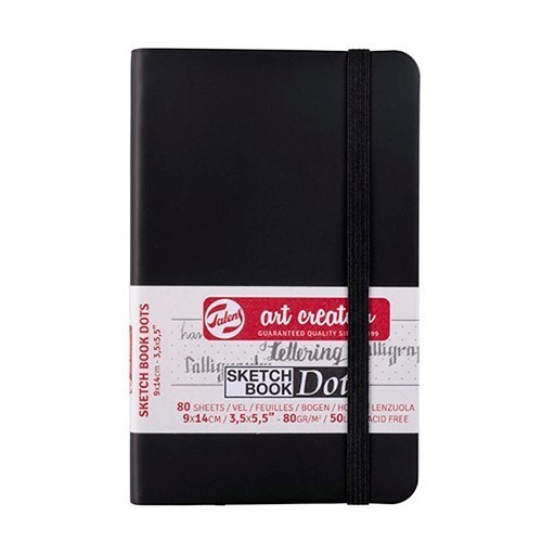 ART CREATION SKETCH BOOK DOTS - CARNET POUR CALLIGRAPHIE