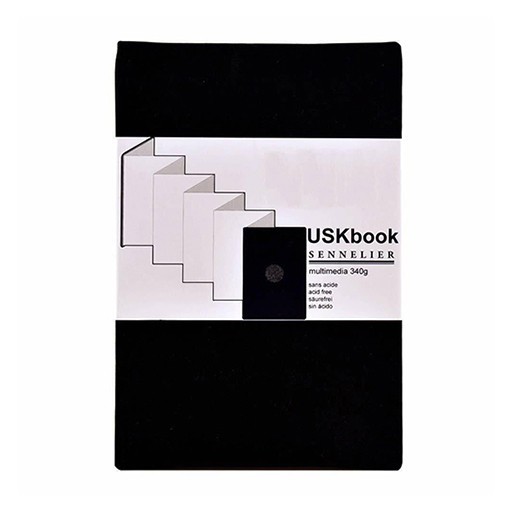 SENNELIER URBAN SKETCH BOOK MIXED MEDIA SKIZZENBUCH ZICKZACK FORMAT 340 G