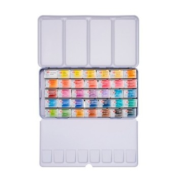 WHITE NIGHTS SCATOLA METALLO ACQUERELLI 35 GODET INTERI