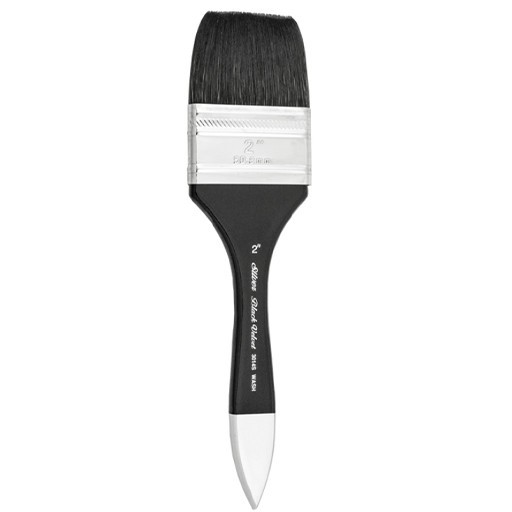 SILVER BRUSH BLACK VELVET SPALTER WASH MANCHE COURT SÉRIE 3014S