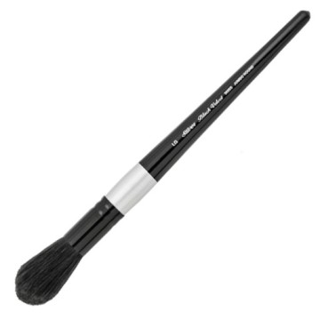 SILVER BRUSH BLACK VELVET PENNELLO TONDO JUMBO MANICO CORTO SERIE 3025S
