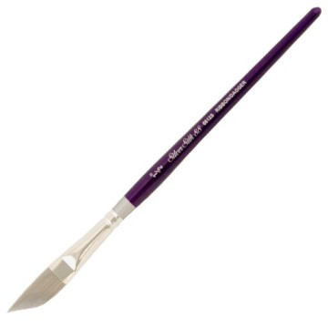 SILVER BRUSH SILVER SILK PENNELLO DAGGER RIBBON MANICO CORTO SERIE 8812S