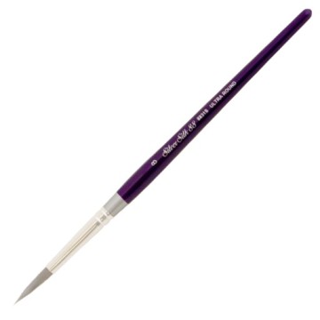 SILVER SILK PINCEL ULTRA ROUND MANGO CORTO SERIE 8831S