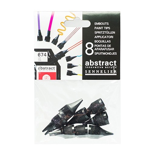 SENNELIER ABSTRACT SET OF 8 NOZZLES