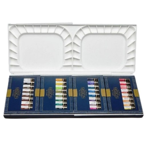 MIJELLO ARTIST MISSION GOLD CLASS SET ACUARELA 36 TUBOS DE 7 ML CON PALETA MWCP 7036