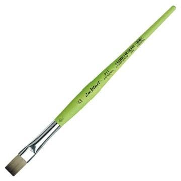 DA VINCI FIT SYNTHETICS PENNELLO PIATTO SERIE 374