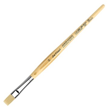 DA VINCI JUNIOR BORSTE PENNELLO PIATTO FIBRA SINTETICA SERIE 329