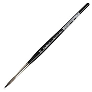 DA VINCI CASANEO PENNELLO RIGGER PER ACQUERELLO FIBRA SINTETICA MANICO CORTO SERIE 1290