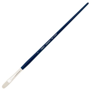 SILVER BRUSH BRISTLON FILBERT PENNELLO OVALE MANICO LUNGO SERIE 1903