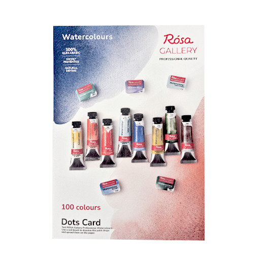 ROSA GALLERY DOT CARD ACUARELA