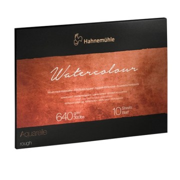 HAHNEMÜHLE THE COLLECTION WATERCOLOUR BLOCCO PER ACQUERELLO 640 G