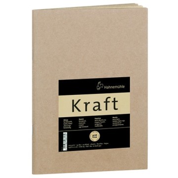 HAHNEMÜHLE QUADERNO DA DISEGNO KRAFT 120 G