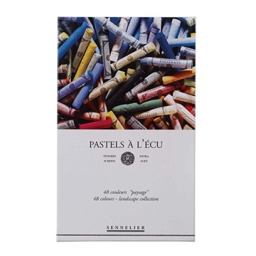 SENNELIER À L'ÉCU LANDSCAPE SET CARDBOARD BOX OF 48 PASTELS