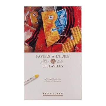 SENNELIER SCATOLA CARTONE 48 PASTELLI AD OLIO