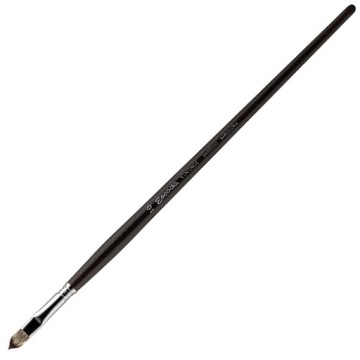 ESCODA VINTAGE PENNELLO LINGUA DI GATTO FIBRA SINTETICA MANICO LUNGO SERIE 4021