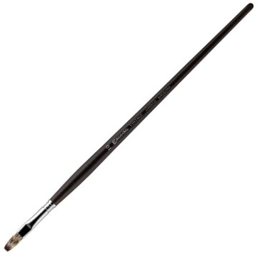 ESCODA VINTAGE PENNELLO PIATTO FIBRA SINTETICA PUNTA LUNGA MANICO LUNGO SERIE 4023