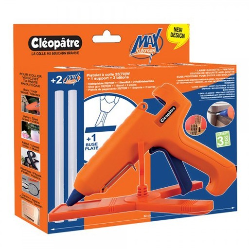 CLÉOPÂTRE CLÉO GUN MAX KLEBEPISTOLE