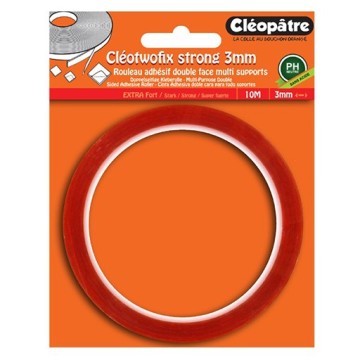 CLÉOPÂTRE CLÉOTWOFIX NASTRO BIADESIVO EXTRA FORTE PH NEUTRO
