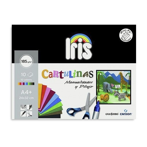CANSON GUARRO IRIS MINI SET CARTONCINO PER HOBBISTICA E DISEGNO 185 G