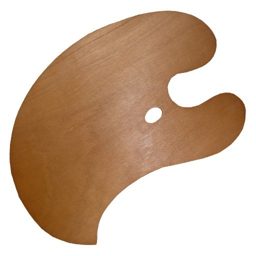 TALENS PALETTE GÉANTE EN BOIS AVEC CONTREPOIDS