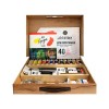 TITAN ARTS CAJA DE CARTÓN CON 12 TUBOS ÓLEO GOYA 20 ML + ACCESORIOS