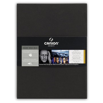 CANSON INFINITY PHOTO STORAGE - SCATOLA DI ARCHIVIAZIONE CON 25 FOGLI DI CARTA GLASSINE