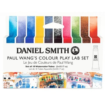DANIEL SMITH PAUL WANG'S COLOUR PLAY LAB SET - SET DI ACQUERELLI
