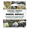 DANIEL SMITH WATERCOLOUR MINERAL MARVELS DOT CARDS IN A BOX - 36 MINERAL COLOURS