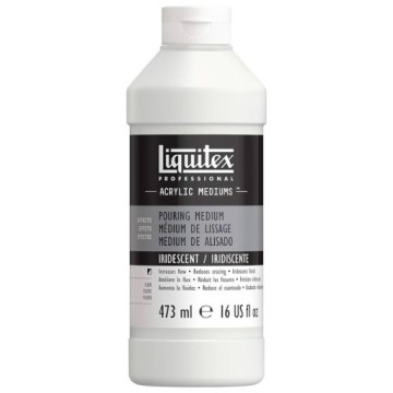 LIQUITEX IRIDESCENT POURING MEDIUM - MEDIUM LUCIDO IRIDESCENTE PER COLATA