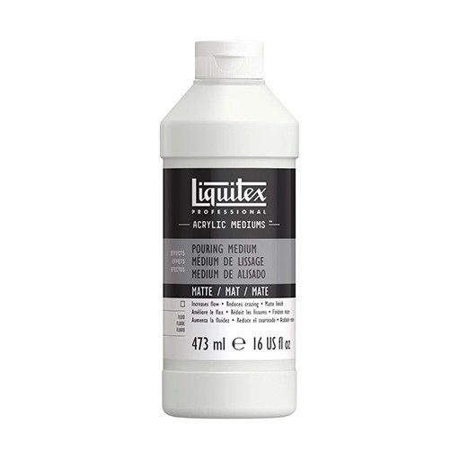 LIQUITEX MATTE POURING MEDIUM - MÉDIUM DE LISSAGE MAT